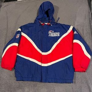 New England Patriots Apex One Pro-line vintage Puffy jacket X-Large
